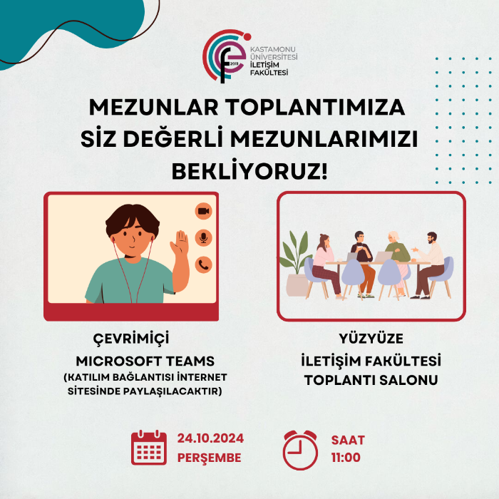 Mezunlar Toplantımıza Siz Değerli Mezunlarımızı Bekliyoruz!