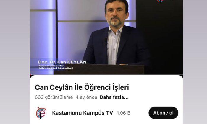 Can Ceylân ile Öğrenci İşleri