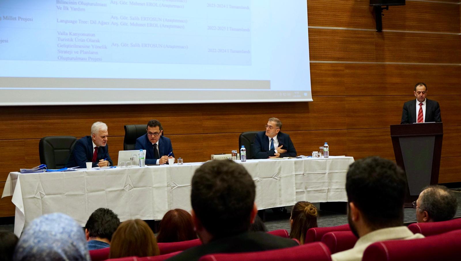 İletişim Fakültesi Akademik Kurulu Rektörümüz Prof. Dr. Ahmet Hamdi Topal’ın Katılımıyla Gerçekleşti