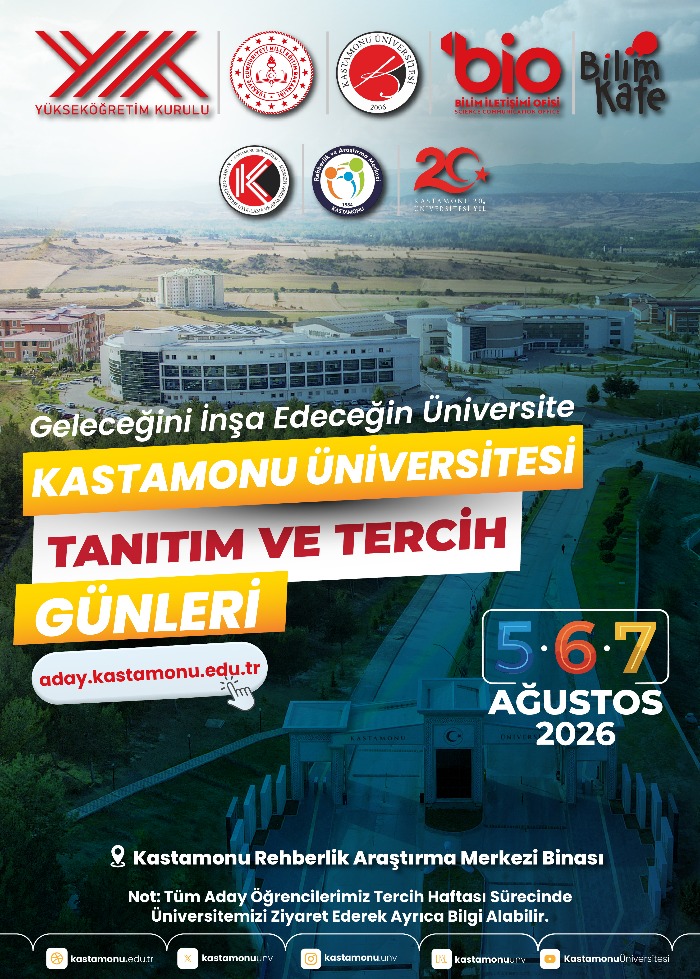 Kastamonu Üniversitesi Tanıtım ve Tercih Günleri Hk.